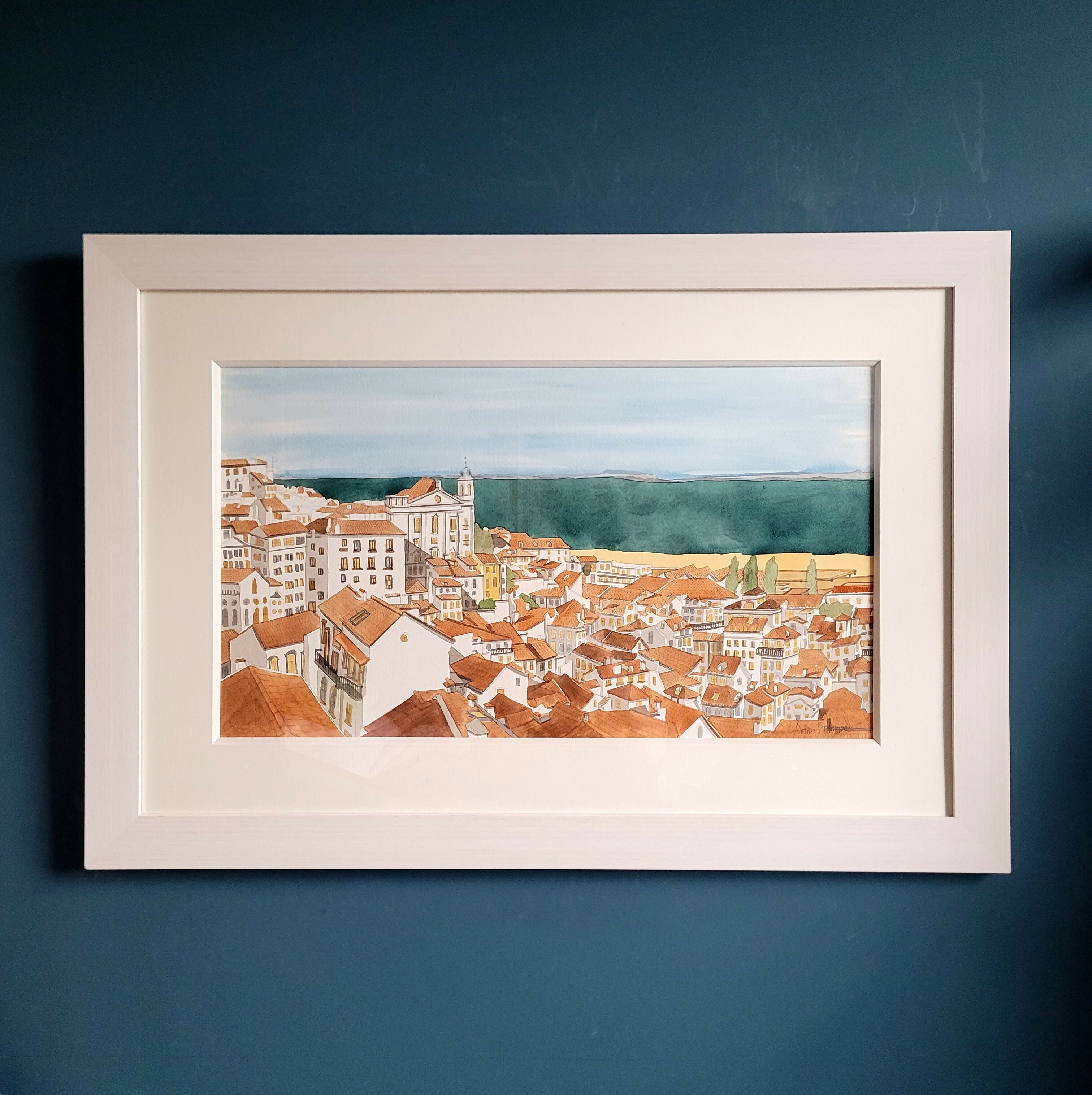 Alfama, Lisbon framed