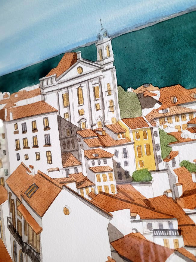 Alfama, Lisbon framed 1