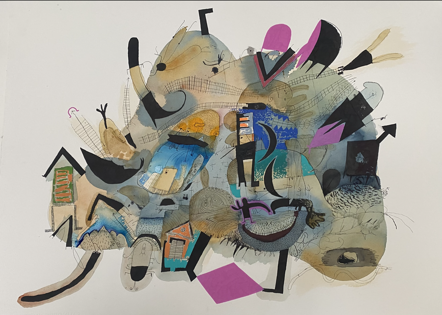 Black Kites over The Suburbs