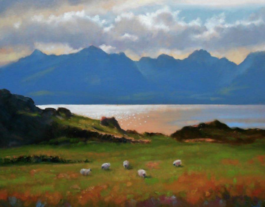 Arran from Dunagoil, Bute