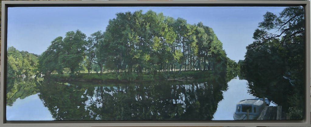A Bend in the River Lochay framed 1024