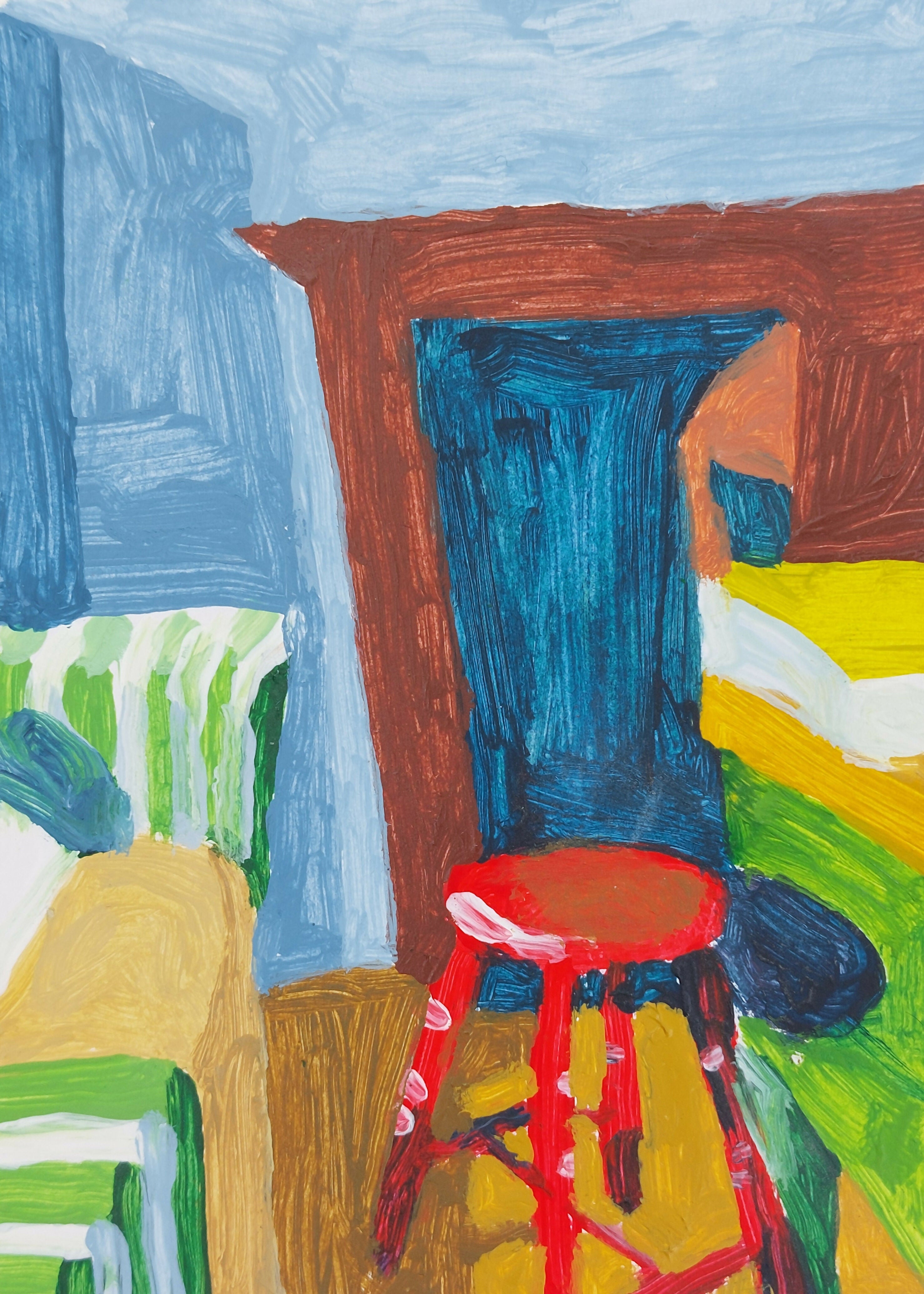 Red Stool
