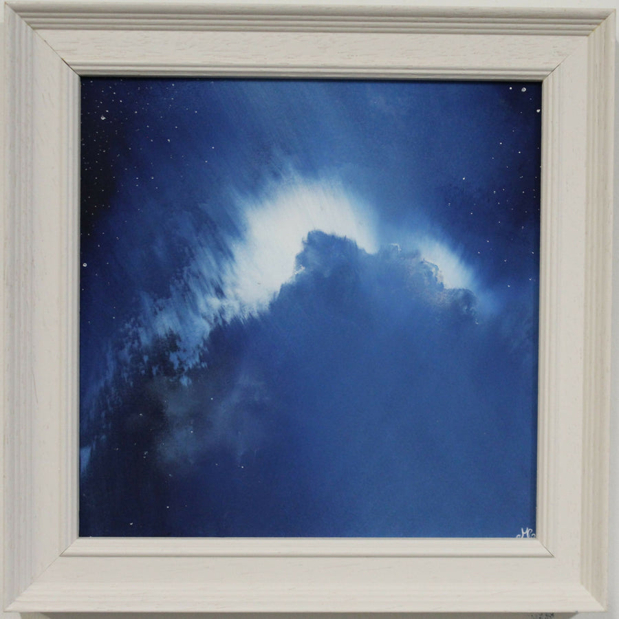 THEREISALIGHTFRAMEDROCKSMOORE25X25CM