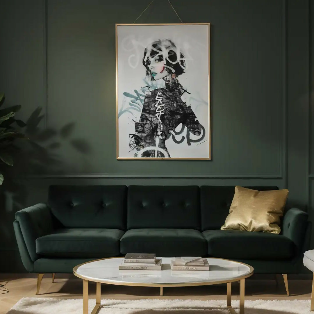 Dirth Vandal Artesial Framed