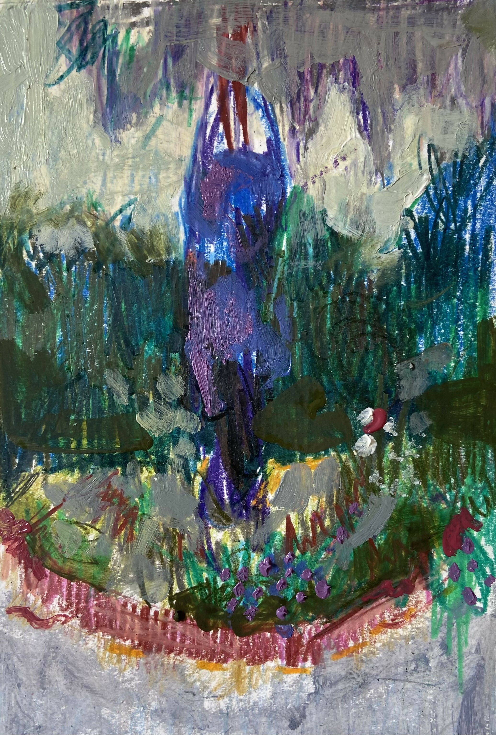 their gardens