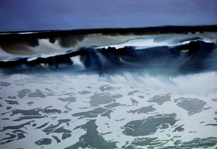 Turbulent sea