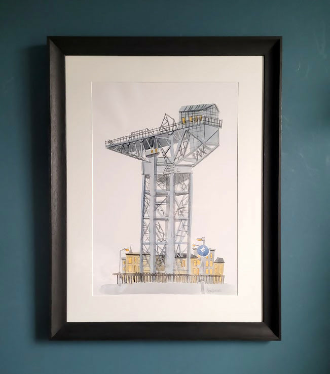 finnieston crane framed 1