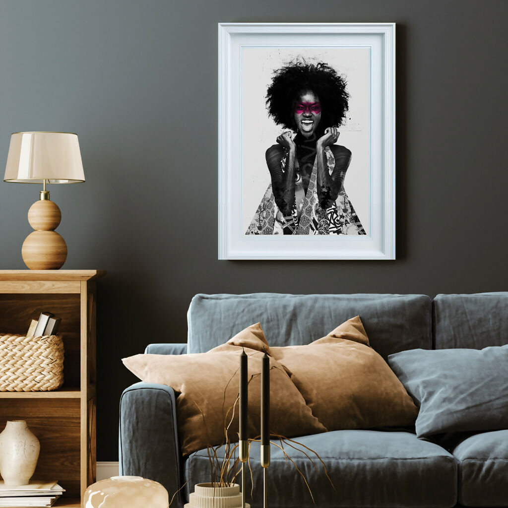 Joy II Framed
