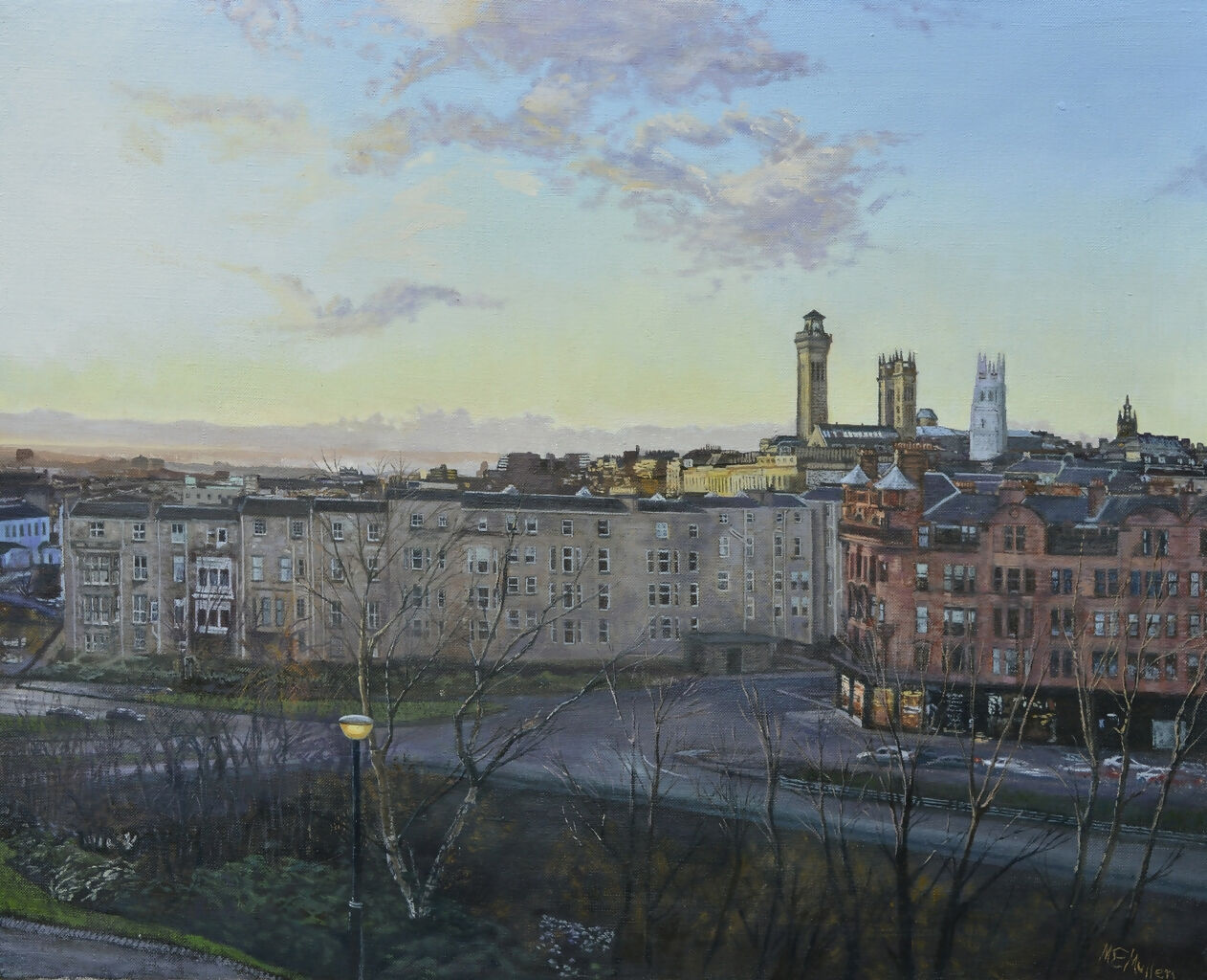 A View of Charing Cross from Garnethill WRA