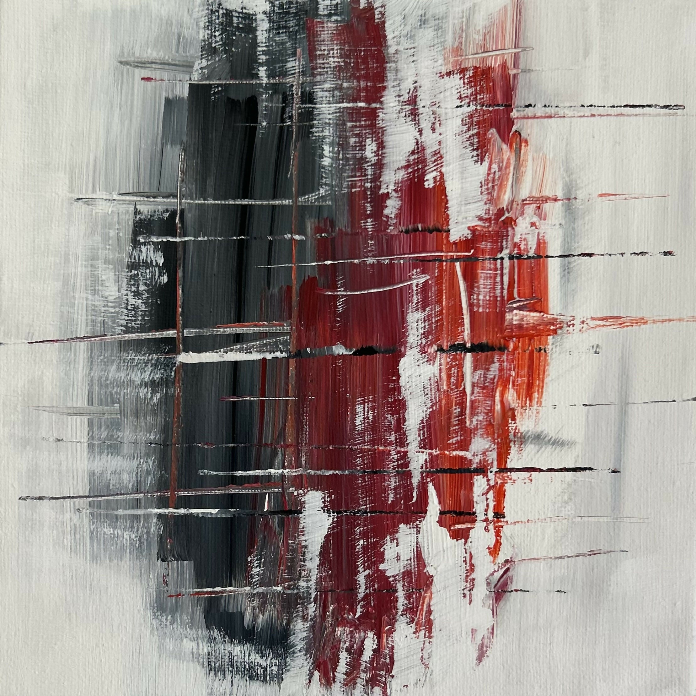 Red on Black